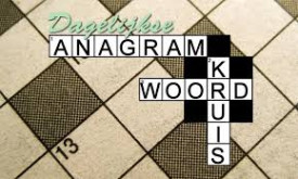 Dagelijkse Anagram Kruiswoord